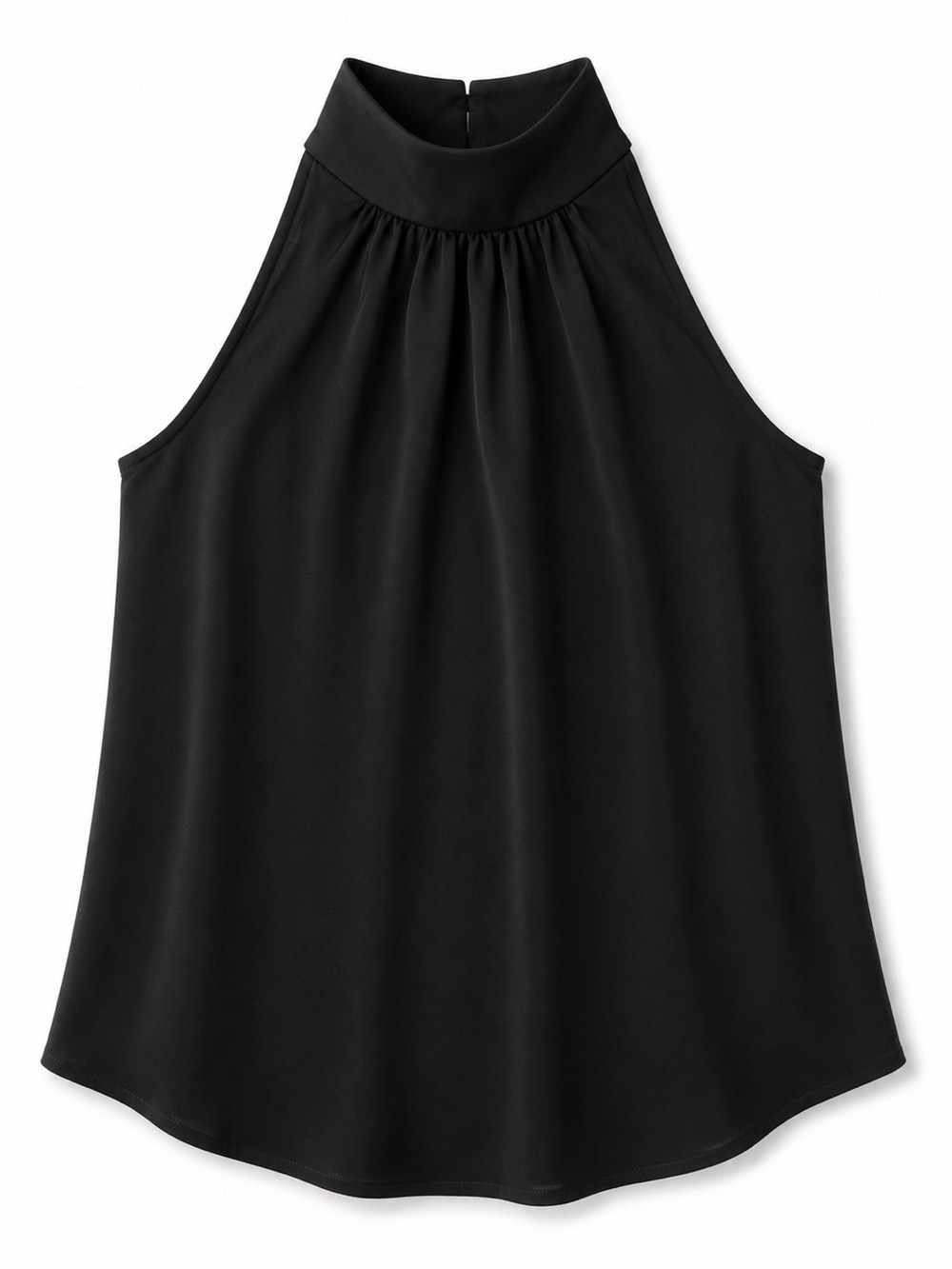 Elie Tahari Black Circle Skirt with Flared Silhouette